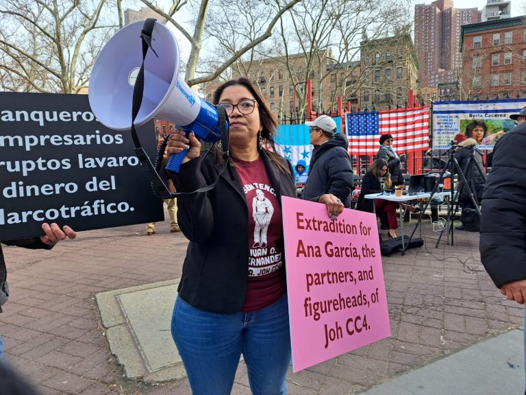 Comunidad hondureña en New York pide condena para JOH